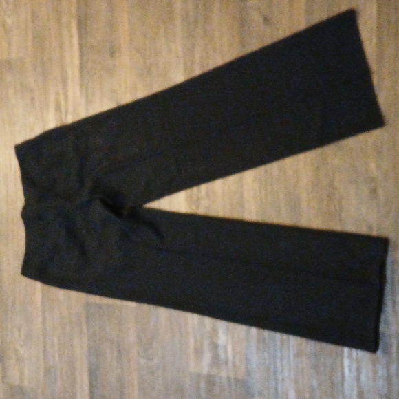 'S Max Mara Design for Easy Living Wide Leg Trousers. Black - Picture 13 of 14